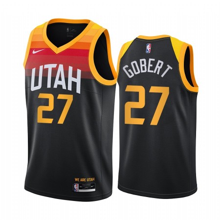 Maillot Basket Utah Jazz Rudy Gobert 27 2020-21 City Edition Swingman - Homme
